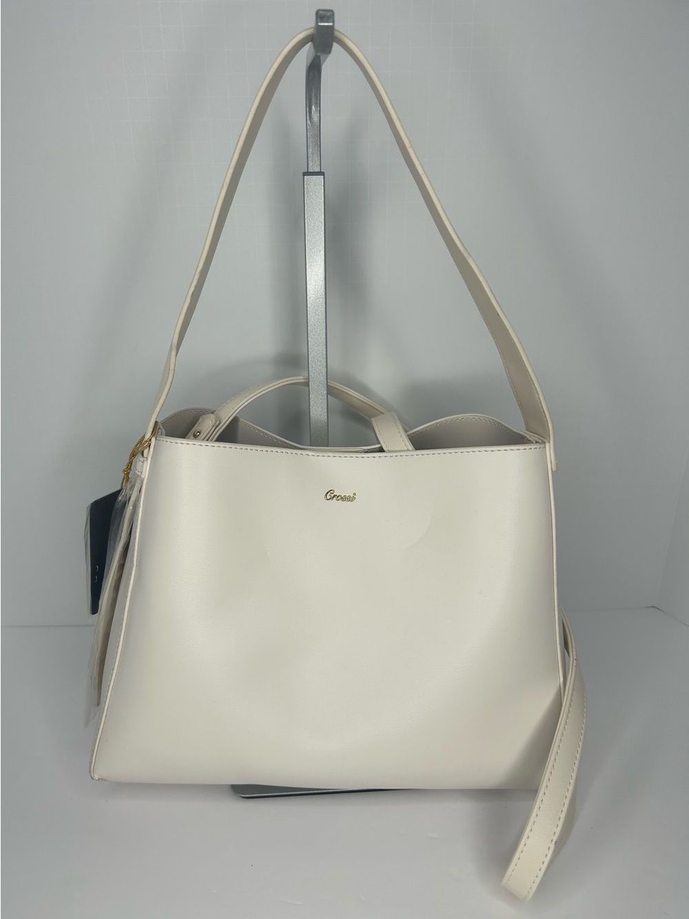 Crossi Odeletta Mini Crossbody in Cream